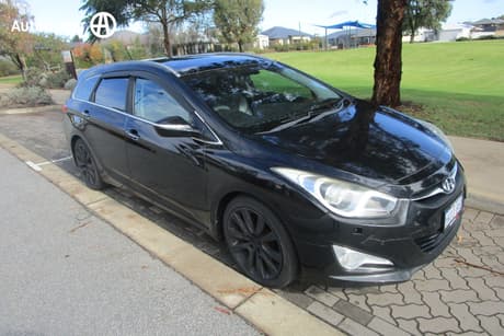 Black 2012 Hyundai I40 Wagon Premium