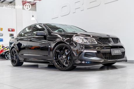 Black 2016 HSV Clubsport Sedan R8 Sv Black Ls3