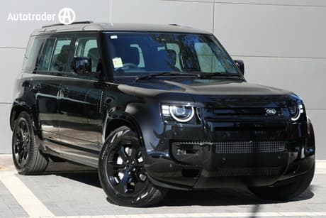 Black 2026 Land Rover Defender Wagon 110 D350 X-Dynamic Hse (257Kw)