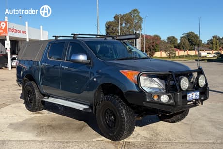 Blue 2012 Mazda BT-50 Dual Cab Utility Xtr (4X4)