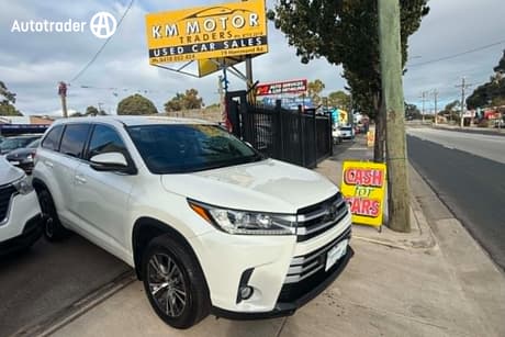 White 2019 Toyota Kluger Wagon Gx (4X2)
