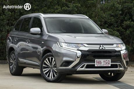 Grey 2018 Mitsubishi Outlander Wagon Es 7 Seat (Awd)