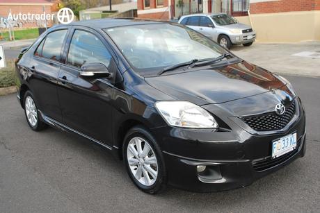 Black 2015 Toyota Yaris Sedan Yrx