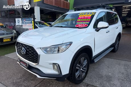 White 2021 LDV D90 Wagon Executive (4Wd) D20