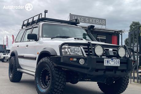 White 2003 Nissan Patrol Wagon St (4X4)