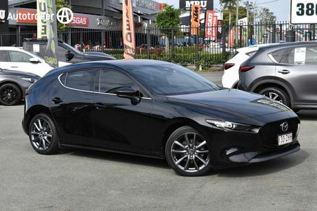 Black 2019 Mazda 3 Hatchback G20 Touring