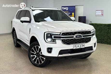 White 2022 Ford Everest Wagon Platinum (4X4)
