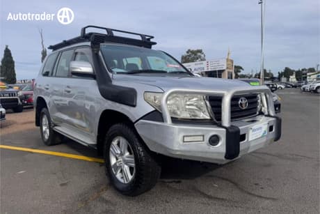 Silver 2012 Toyota Landcruiser Wagon Altitude Se