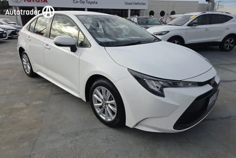 White 2024 Toyota Corolla Sedan Ascent Sport