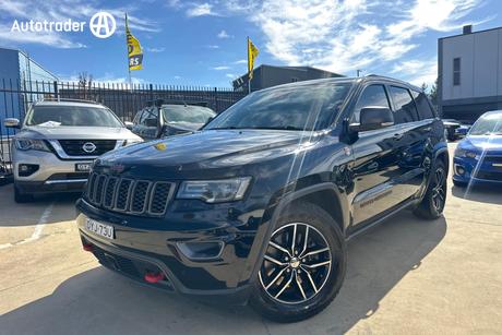 Black 2018 Jeep Grand Cherokee Wagon Trailhawk (4X4)