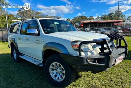 White 2007 Mazda BT-50 Dual Cab Pick-up B3000 Sdx (4X4)