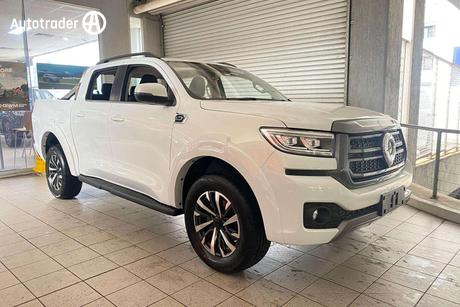White 2026 GWM Cannon Dual Cab Utility Premium (4X4)