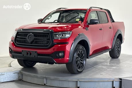 Red 2026 GWM Cannon Dual Cab Utility Vanta (4X4)