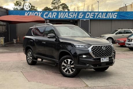 Black 2022 Ssangyong Rexton Wagon Ultimate (Awd)