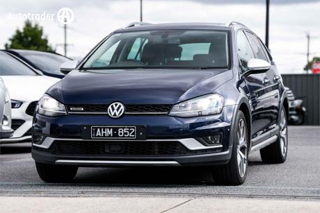 Blue 2016 Volkswagen Golf Wagon Alltrack 132 Tsi