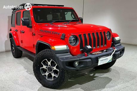 Red 2020 Jeep Wrangler Unlimited Hardtop Rubicon (4X4)
