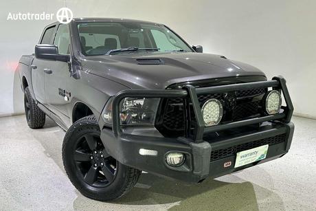 Grey 2022 RAM 1500 Crew Cab Utility Express Rambox