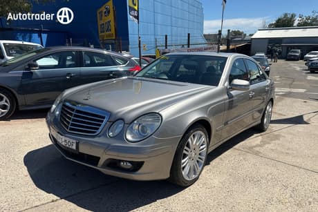 Silver 2008 Mercedes-Benz E280 Sedan Cdi Avantgarde