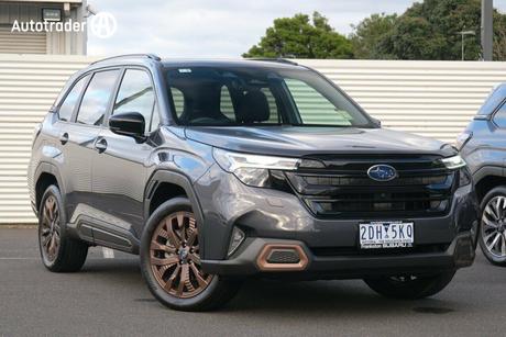 Grey 2026 Subaru Forester Wagon Hybrid Sport (Awd)
