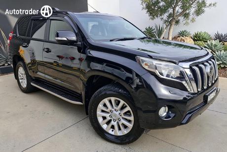 Black 2015 Toyota Landcruiser Prado SUV KAKADU 4X4