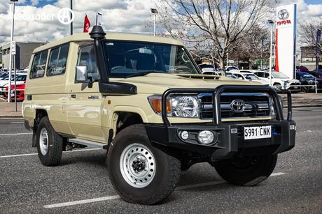 Gold 2021 Toyota Landcruiser Wagon Gxl Troop Carrier