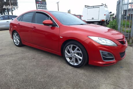 Red 2010 Mazda 6 Hatchback Luxury Sports