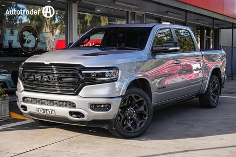 Silver 2022 RAM 1500 Crew Cab Utility Limited Rambox (Hybrid)