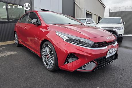 Red 2021 Kia Cerato Sedan Gt