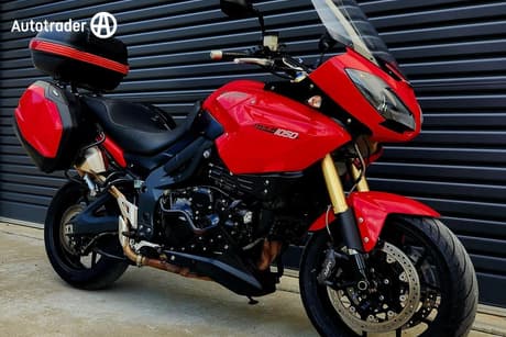 Red 2012 Triumph Tiger 1050 Se Abs Road