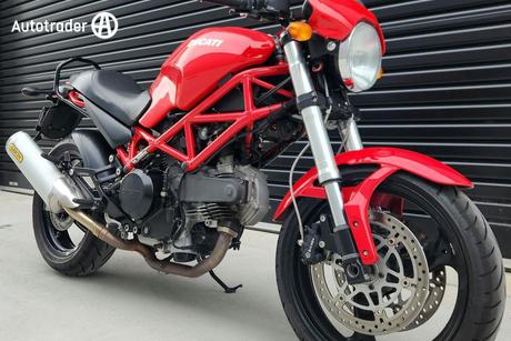 Red 2007 Ducati Monster 695 Road