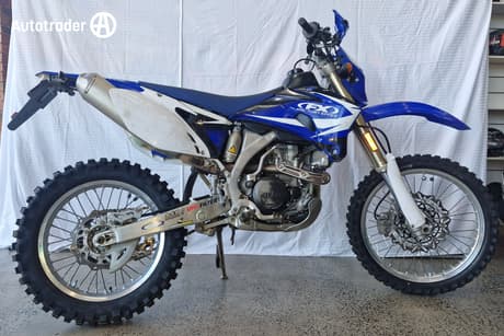 Blue 2007 Yamaha Wr450F OffRoad