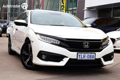 White 2017 Honda Civic Sedan Rs