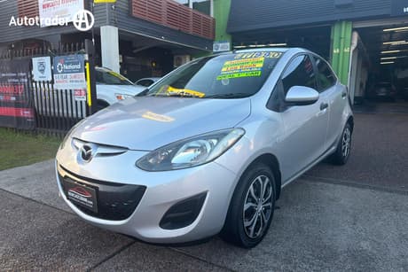 Grey 2010 Mazda 2 Hatchback Neo