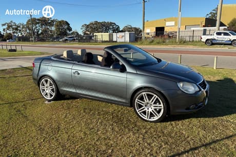 Grey 2008 Volkswagen EOS Convertible 2.0 Tdi