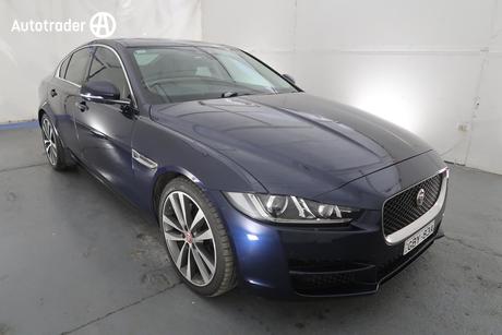 Blue 2016 Jaguar XE Sedan 20D Prestige