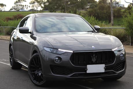 Grey 2018 Maserati Levante Wagon S Gransport