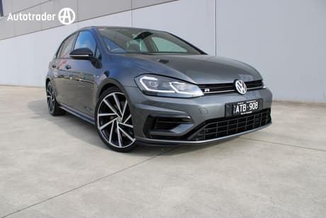 Grey 2017 Volkswagen Golf Hatchback R Grid Edition