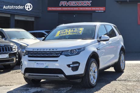 White 2017 Land Rover Discovery Sport Wagon Td4 150 Hse 5 Seat
