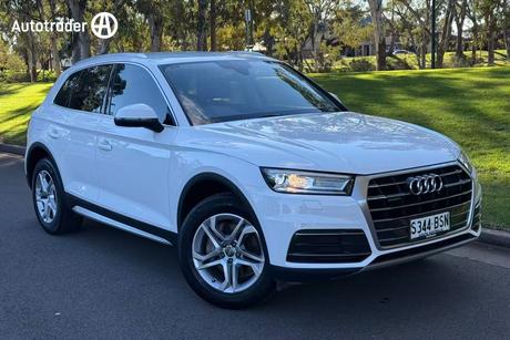 White 2017 Audi Q5 Wagon 2.0 Tdi Quattro Design