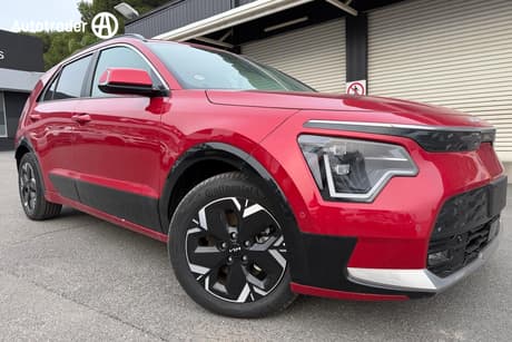 Red 2024 Kia Niro Wagon Ev Gt-Line Grey C Pillar