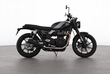 Black 2025 Triumph Speed Twin Road