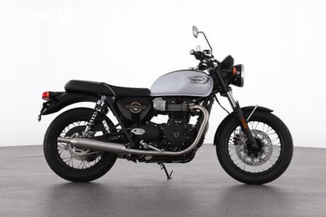 White 2026 Triumph Bonneville Road