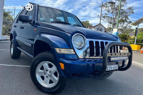 Blue 2004 Jeep Cherokee Wagon Limited (4X4)