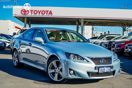 Blue 2011 Lexus IS350 Sedan Sports Luxury