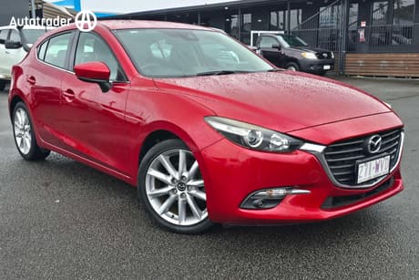 Red 2016 Mazda 3 Hatchback Sp25