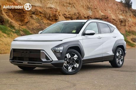 White 2026 Hyundai Kona Wagon Hybrid Premium