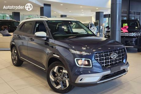 Blue 2026 Hyundai Venue SUV QX.V5
