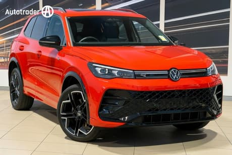 Red 2026 Volkswagen Tiguan Wagon 195Tsi R-Line
