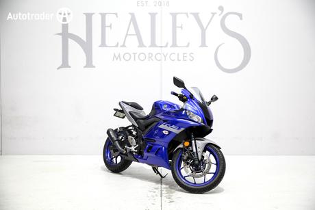 Blue 2020 Yamaha R-3 Road