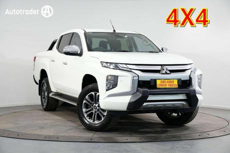 White 2021 Mitsubishi Triton Double Cab Pick Up Gls (4X4)